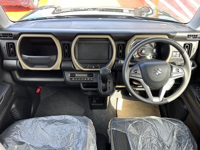 ハスラー ハイブリッドＧ　スマートキー　ＬＥＤヘッドライト　フルオートエアコン　シートヒーター　オートクルーズコントロール　ステアリングスイッチ　衝突被害軽減ブレーキ　クリアランスソナー　アイドリングストップ　届出済未使用車（8枚目）