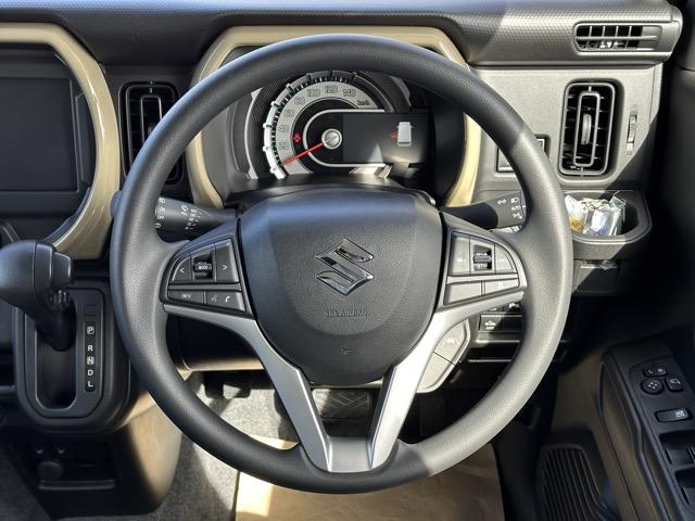 ハスラー ハイブリッドＧ　スマートキー　ＬＥＤヘッドライト　フルオートエアコン　シートヒーター　オートクルーズコントロール　ステアリングスイッチ　衝突被害軽減ブレーキ　クリアランスソナー　アイドリングストップ　届出済未使用車（9枚目）