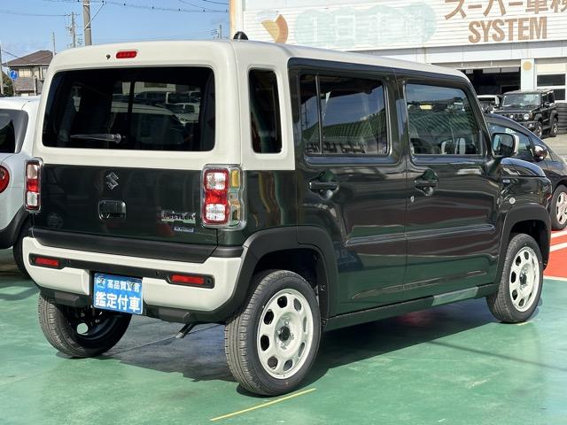 ハスラー ハイブリッドＧ　スマートキー　ＬＥＤヘッドライト　フルオートエアコン　シートヒーター　オートクルーズコントロール　ステアリングスイッチ　衝突被害軽減ブレーキ　クリアランスソナー　アイドリングストップ　届出済未使用車（12枚目）