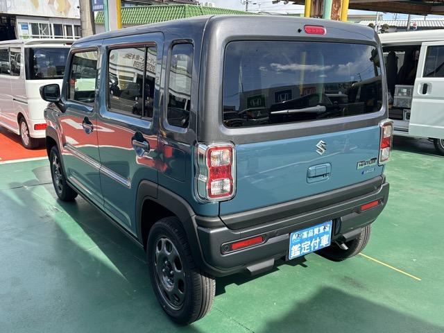 ハスラー ハイブリッドＧ　スマートキー　ＬＥＤヘッドライト　フルオートエアコン　シートヒーター　オートクルーズコントロール　ステアリングスイッチ　衝突被害軽減ブレーキ　クリアランスソナー　アイドリングストップ　届出済未使用車（5枚目）