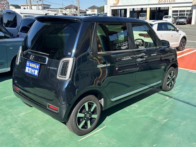 N-ONE プレミアム 4WD 純正ナビ・バックモニター・ETC付 ホンダセンシング LEDヘッドランプ 電子制御パーキングブレーキ オートブレーキホールド 本革巻ステアリング シートヒーター アルミホイール スマートキー(13枚目)
