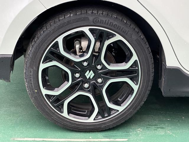 スイフトスポーツ ベースグレード セーフティーパッケージ装着車 6MT 走行距離8,078KM 社外オーディオ スマートキー LEDヘッドライト フルオートエアコン シートヒーター 革巻きハンドル オートクルーズコントロール(12枚目)