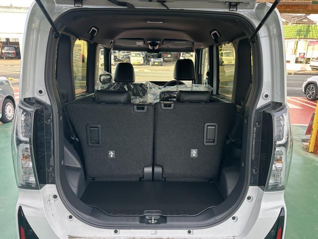 タント カスタムRS スマートキー LEDヘッドライト 両側パワースライドドア オートエアコン シートヒーター ロールサンシェード シートバックテーブル 革巻きハンドル バックカメラ 衝突被害軽減ブレーキ 届出済未使用車(15枚目)