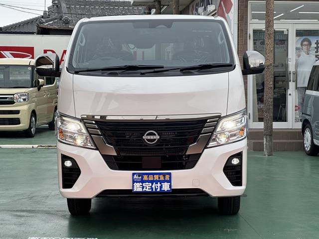 キャラバン ロンググランドプレミアムGX ディーゼル車 4WD スマートキー LEDヘッドライト 両側スライドドア フルオートエアコン シートヒーター アラウンドビューモニター デジタルインナーミラー 革巻きハンドル 登録済未使用車(30枚目)