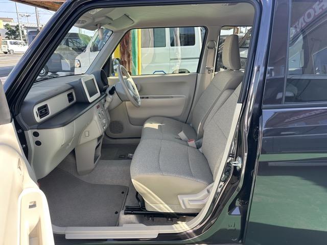 アルトラパン G スマートキー 電動格納ドアミラー 前後パワーウィンドー シートヒーター USB充電ソケット 衝突被害軽減ブレーキ クリアランスソナー アイドリングストップ オートライト ベンチシート ディーラー試乗車(6枚目)