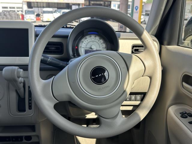 アルトラパン G スマートキー 電動格納ドアミラー 前後パワーウィンドー シートヒーター USB充電ソケット 衝突被害軽減ブレーキ クリアランスソナー アイドリングストップ オートライト ベンチシート ディーラー試乗車(9枚目)