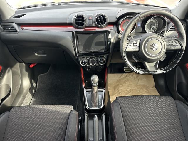 スイフトスポーツ ベースグレード 走行距離7,503KM セーフティパッケージ装着車 AT 社外ナビゲーション スマートキー LEDヘッドライト フルオートエアコン シートヒーター 革巻きハンドル オートクルーズコントロール(8枚目)