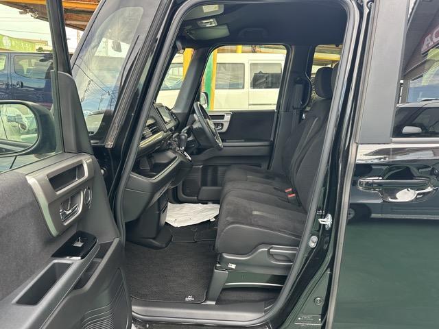 N-BOXカスタム L スタイル+ブラック 社外ナビ・バックモニター・ETC付 ホンダセンシング LEDヘッドランプ 両側電動スライドドア 電子制御パーキングブレーキ 本革巻ステアリング シートヒーター シートバックテーブル ロールサンシェード(6枚目)