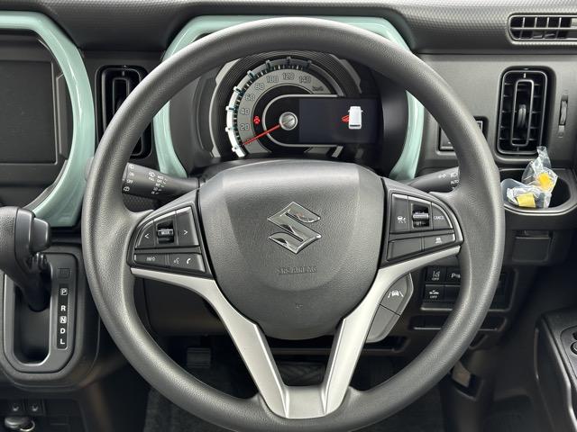 ハスラー ハイブリッドG インパネカラー/オフブルー スズキセーフティサポート LEDヘッドランプ アダプティブクルーズコントロール マイルドハイブリッド シートヒーター USB電源ソケット スマートキー 届出済未使用車(9枚目)