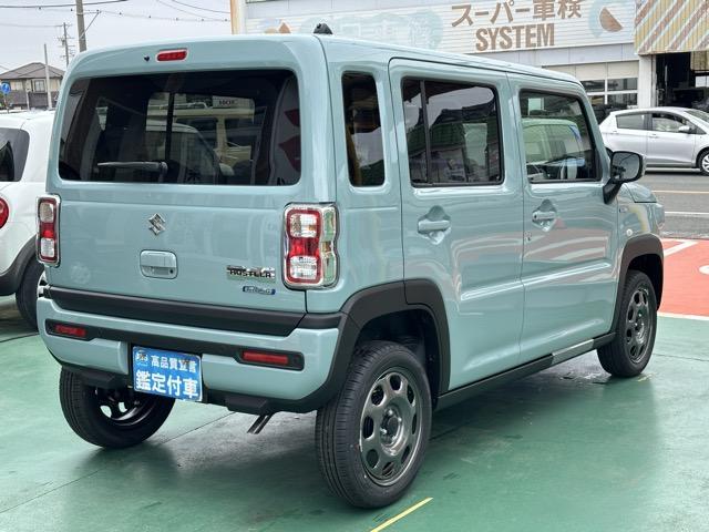 ハスラー ハイブリッドG インパネカラー/オフブルー スズキセーフティサポート LEDヘッドランプ アダプティブクルーズコントロール マイルドハイブリッド シートヒーター USB電源ソケット スマートキー 届出済未使用車(12枚目)