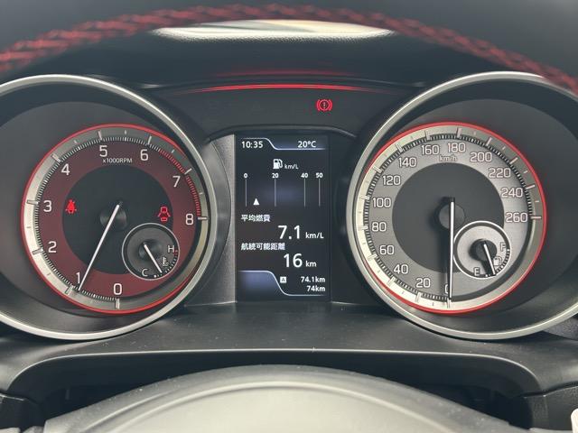 スイフトスポーツ ベースグレード　走行距離７５ＫＭ　６ＭＴ　セーフティサポート非装着車　スマートキー　ＬＥＤヘッドライト　フルオートエアコン　シートヒーター　革巻きハンドル　オートクルーズコントロール　フォグランプ　登録済未使用車（23枚目）
