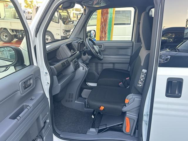 Ｎ－ＶＡＮ Ｇ　４ＷＤ　６ＭＴ　ホンダセンシング　マルチリフレクターハロゲンヘッドライト　運転席用＆助手席用ｉ－ＳＲＳエアバッグシステム　アクセサリーソケット（ＤＣ１２Ｖ）　キーレスエントリー　届出済未使用車（6枚目）