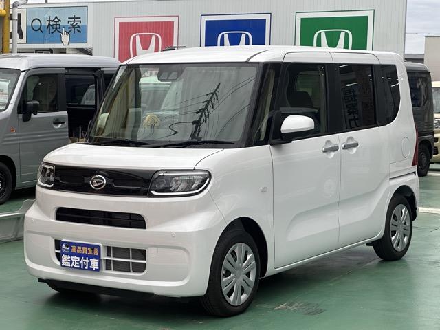 タント X スマートキー LEDヘッドライト 片側パワースライドドア フルオートエアコン シートヒーター ロールサンシェード シートバックテーブル USB充電ソケット 衝突被害軽減ブレーキ 届出済未使用車(4枚目)