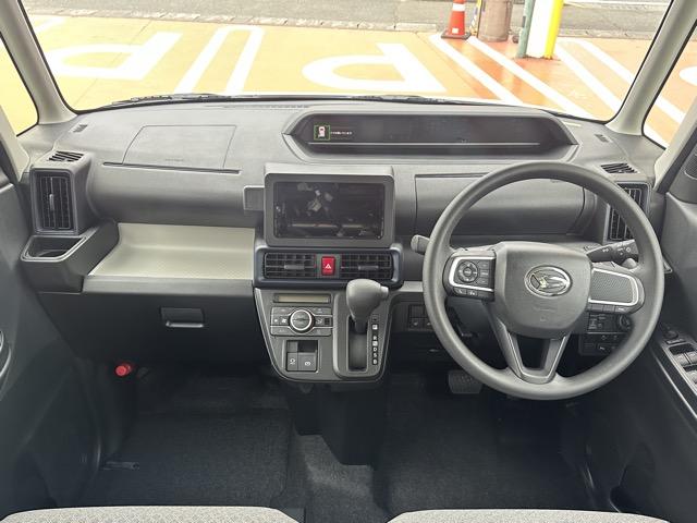 タント X スマートキー LEDヘッドライト 片側パワースライドドア フルオートエアコン シートヒーター ロールサンシェード シートバックテーブル USB充電ソケット 衝突被害軽減ブレーキ 届出済未使用車(8枚目)