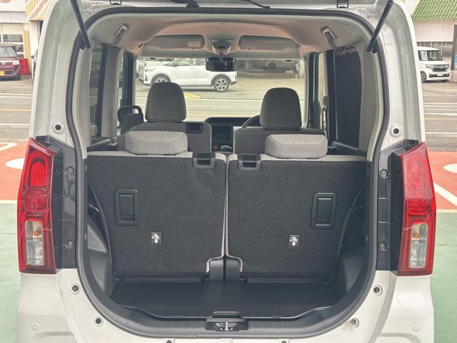 タント X スマートキー LEDヘッドライト 片側パワースライドドア フルオートエアコン シートヒーター ロールサンシェード シートバックテーブル USB充電ソケット 衝突被害軽減ブレーキ 届出済未使用車(13枚目)