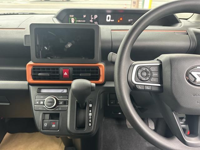 タント ファンクロス　スマートキー　ＬＥＤヘッドライト　両側パワースライドドア　フルオートエアコン　シートヒーター　ロールサンシェード　シートバックテーブル　ルーフレール　ＵＳＢ充電ソケット　フォグランプ　届出済未使用車（20枚目）