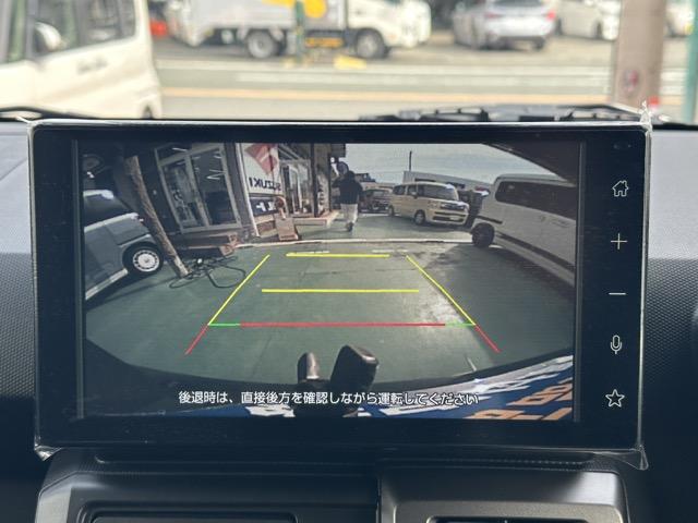 タフト Gターボ ダーククロムベンチャー 特別仕様車 9インチスマホ連携ディスプレイオーディオ スマートアシスト LEDヘッドランプ スカイフィールトップ 運転席・助手席シートヒーター 電動パーキングブレーキ バックモニター 届出済未使用車(23枚目)