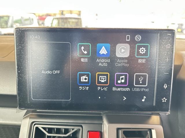 タフト G クロムベンチャー 特別仕様車 9インチスマホ連携ディスプレイオーディオ スマートアシスト LEDヘッドランプ スカイフィールトップ 運転席・助手席シートヒーター 電動パーキングブレーキ バックモニター 届出済未使用車(18枚目)