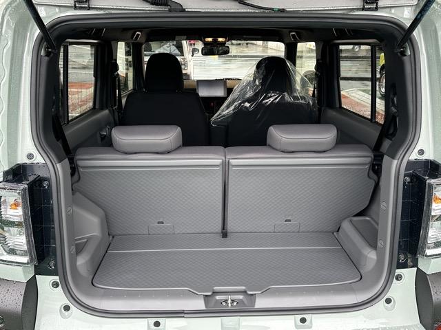 タフト G ダーククロムベンチャー 特別仕様車 9インチスマホ連携ディスプレイオーディオ スマートアシスト LEDヘッドランプ スカイフィールトップ 運転席・助手席シートヒーター 電動パーキングブレーキ バックモニター 届出済未使用車(11枚目)