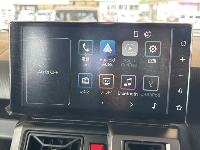 タフト G ダーククロムベンチャー 特別仕様車 9インチスマホ連携ディスプレイオーディオ スマートアシスト LEDヘッドランプ スカイフィールトップ 運転席・助手席シートヒーター 電動パーキングブレーキ バックモニター 届出済未使用車(23枚目)