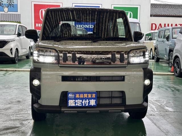 タフト G ダーククロムベンチャー 特別仕様車 9インチスマホ連携ディスプレイオーディオ スマートアシスト LEDヘッドランプ スカイフィールトップ 運転席・助手席シートヒーター 電動パーキングブレーキ バックモニター 届出済未使用車(29枚目)