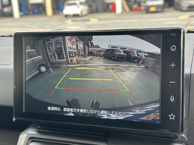 タフト G ダーククロムベンチャー 特別仕様車 9インチスマホ連携ディスプレイオーディオ スマートアシスト LEDヘッドランプ スカイフィールトップ 運転席・助手席シートヒーター 電動パーキングブレーキ バックモニター 届出済未使用車(19枚目)