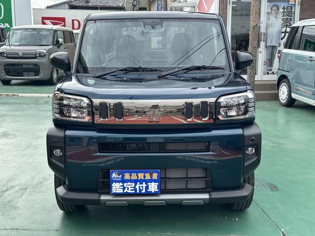 タフト G ダーククロムベンチャー 特別仕様車 9インチスマホ連携ディスプレイオーディオ スマートアシスト LEDヘッドランプ スカイフィールトップ 運転席・助手席シートヒーター 電動パーキングブレーキ バックモニター 届出済未使用車(29枚目)