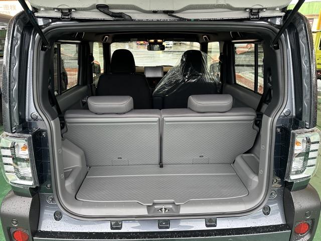 タフト G ダーククロムベンチャー 特別仕様車 9インチスマホ連携ディスプレイオーディオ スマートアシスト LEDヘッドランプ スカイフィールトップ 運転席・助手席シートヒーター 電動パーキングブレーキ バックモニター 届出済未使用車(11枚目)