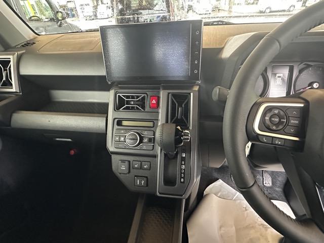 タフト G ダーククロムベンチャー 特別仕様車 9インチスマホ連携ディスプレイオーディオ スマートアシスト LEDヘッドランプ スカイフィールトップ 運転席・助手席シートヒーター 電動パーキングブレーキ バックモニター 届出済未使用車(18枚目)