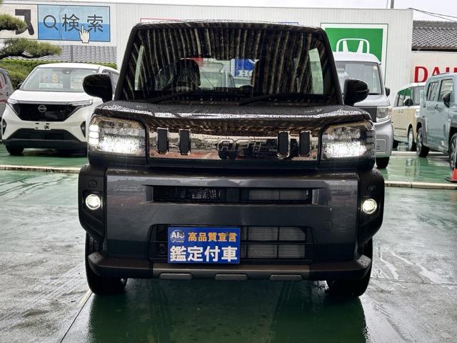 タフト G ダーククロムベンチャー 特別仕様車 9インチスマホ連携ディスプレイオーディオ スマートアシスト LEDヘッドランプ スカイフィールトップ 運転席・助手席シートヒーター 電動パーキングブレーキ バックモニター 届出済未使用車(29枚目)