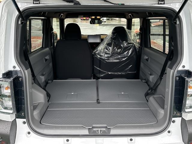 タフト G ダーククロムベンチャー 特別仕様車 9インチスマホ連携ディスプレイオーディオ スマートアシスト LEDヘッドランプ スカイフィールトップ 運転席・助手席シートヒーター 電動パーキングブレーキ バックモニター 届出済未使用車(12枚目)