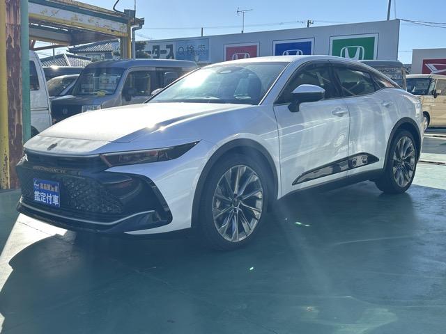 クラウンクロスオーバー Ｇアドバンスド・レザーパッケージ　純正ディスプレイオーディオ　パノラマカメラ　ＥＴＣ　シートヒーター＆ベンチレーション　パワーシート　パワーバックドア　スマートキー　ＬＥＤヘッドライト　オートエアコン　革巻ハンドル　ＡＣ１００Ｖ電源（4枚目）