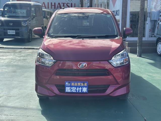 ミライース Ｘ　ＳＡＩＩＩ　ＣＤデッキ　キーレス　ＬＥＤヘッドライト　電動格納ドアミラー　前後パワーウィンドー　衝突被害軽減ブレーキ　クリアランスソナー　オートマチックハイビーム　アイドリングストップ　エアコン　パワステ（22枚目）