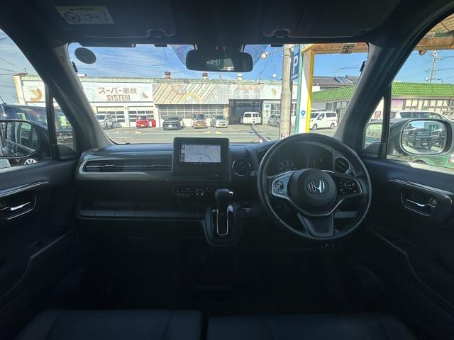 Ｎ－ＷＧＮカスタム Ｌ・ターボ　社外ナビゲーション付　ホンダセンシング　ＬＥＤヘッドランプ　電子制御パーキングブレーキ　オートブレーキホールド機能　運転席・助手席シートヒーター　本革巻ステアリング　バックモニター　スマートキー（8枚目）