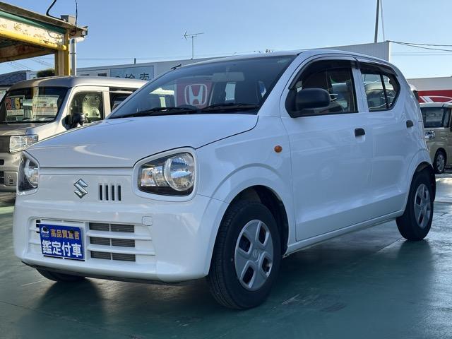 アルト Ｆ　５ＡＧＳ車　純正ＣＤデッキ　キーレス　前側パワーウィンドー　エアコン　パワステ（4枚目）