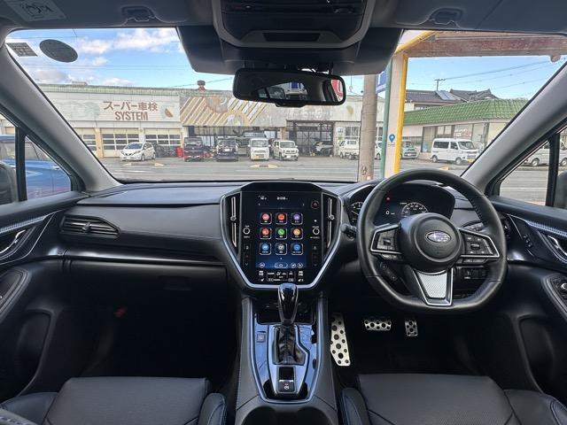 レヴォーグ GT-H EX 純正ナビゲーション バックカメラ スマートキー LEDヘッドライト フルオートエアコン シートヒーター パワーシート パワーバックドア 革巻きハンドル オートクルーズコントロール USB充電ソケット(9枚目)