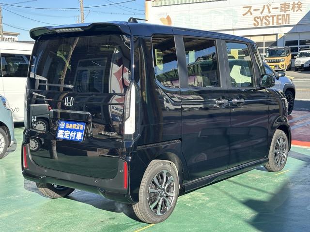 Ｎ－ＢＯＸカスタム ベースグレード　ホンダセンシング　ＬＥＤヘッドランプ　パワースライドドア　電子制御パーキングブレーキ　オートブレーキホールド機能　運転席・助手席シートヒーター　ロールサンシェード　スマートキー　届出済未使用車（14枚目）