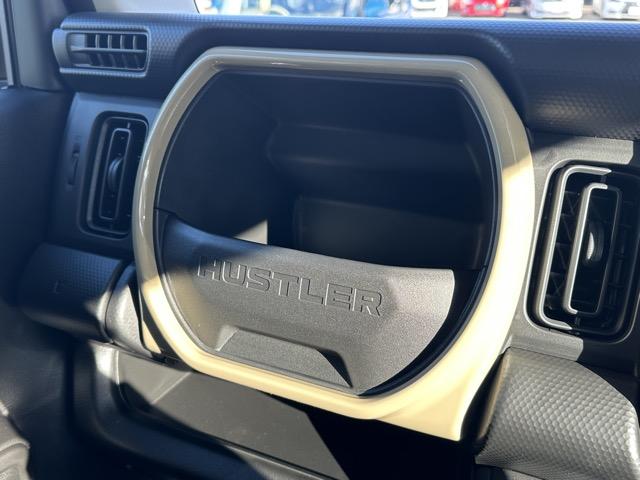 ハスラー ハイブリッドＧ　インパネカラー／カーキベージュ　セーフティサポート　ＬＥＤヘッドランプ　アダプティブクルーズコントロール　マイルドハイブリッド　運転席・助手席シートヒーター　ＵＳＢ電源ソケット　届出済未使用車（21枚目）
