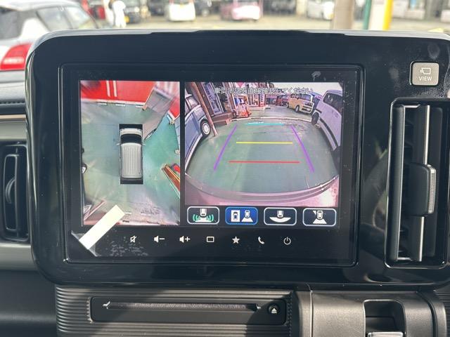 ワゴンＲスマイル ハイブリッドＸ　全方位モニター付メモリーナビゲーション　セーフティサポート　ＬＥＤヘッドランプ　電動パーキングブレーキ　ヘッドアップディスプレイ　両側パワースライドドア　運転席・助手席シートヒーター　届出済未使用車（25枚目）