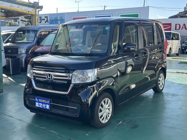 Ｎ－ＢＯＸ Ｇ　社外ナビ・バックモニター付　ホンダセンシング　ＬＥＤヘッドライト　アダプティブクルーズコントロール　電動格納式ドアミラー　オートライト　パーキングセンサー　プッシュボタンスタート　スマートキー（4枚目）