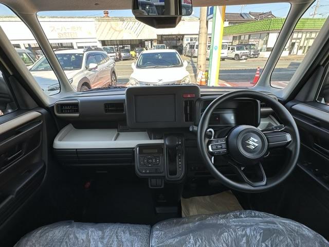 スペーシア ハイブリッドＧ　セーフティサポート　ＬＥＤヘッドランプ　両側スライドドア　キーレスプッシュスタート　フルオートエアコン　電動格納式リモコンドアミラー　デジタルスピードメーター　ファブリックシート表皮　届出済未使用車（8枚目）