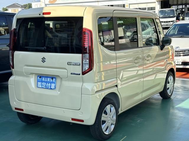 スペーシア ハイブリッドＧ　セーフティサポート　ＬＥＤヘッドランプ　両側スライドドア　キーレスプッシュスタート　フルオートエアコン　電動格納式リモコンドアミラー　デジタルスピードメーター　ファブリックシート表皮　届出済未使用車（12枚目）