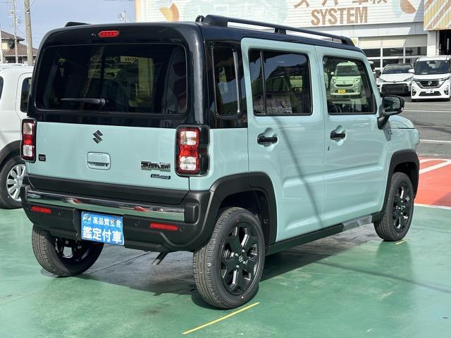 ハスラー タフワイルド　タフワイルド専用エクステリア＆インテリア　スズキセーフティサポート　アダプティブクルーズコントロール　ＬＥＤヘッド＆フォグランプ　運転席・助手席シートヒーター　本革巻ステアリング　届出済未使用車（12枚目）