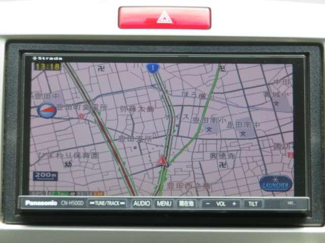G ジャストセレクション 社外SDナビ フルセグTV ミュージックサーバ Bluetooth DVD再生 SD バックカメラ ETC ディスチャージヘッドライト 両側スライド両側電動スライドドア スマートキー 禁煙車(4枚目)