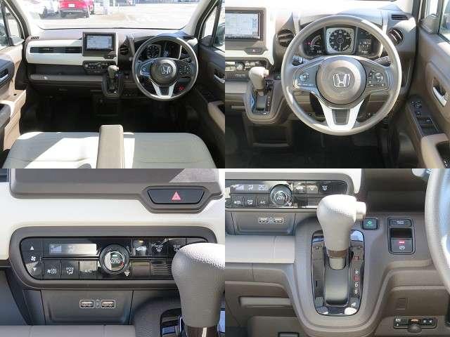 Lホンダセンシング レンタUP車 社外メモリーナビ DVD再生 ミュージックサーバー Bluetooth CD SD ETC バックカメラ 運転席シートヒーター オートエアコン オートハイビーム スマートキー 禁煙車(3枚目)