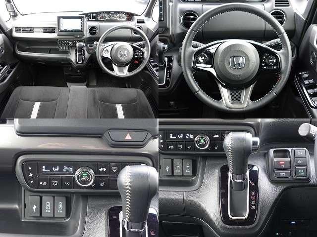 L スタイル+ブラック 弊社デモカー ギャザズメモリーナビ Bluetooth CD ETC LEDヘッドライト オートハイビーム シートヒーター アダプティブクルーズコントロール 両側電動スライドドア スマートキー 禁煙車(3枚目)