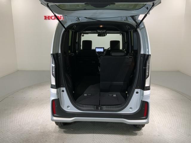 Ｎ－ＢＯＸカスタム ターボ　ＨＳＥＮＳＩＮＧ新車保証試乗車ワンオ－ナ－　イモビライザー　１オナ　衝突被害軽減　キーフリー　ＥＳＣ　パワステ　ＤＶＤ再生　両席エアバック　サイドエアバッグ　ターボ車　ＵＳＢ接続　スマキー　Ｂカメ（37枚目）