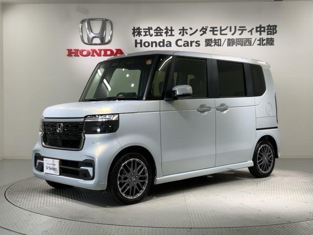 Ｎ－ＢＯＸカスタム ターボ　ＨＳＥＮＳＩＮＧ新車保証試乗車ワンオ－ナ－　イモビライザー　１オナ　衝突被害軽減　キーフリー　ＥＳＣ　パワステ　ＤＶＤ再生　両席エアバック　サイドエアバッグ　ターボ車　ＵＳＢ接続　スマキー　Ｂカメ（46枚目）