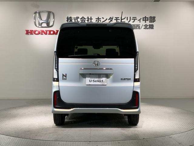 Ｎ－ＢＯＸカスタム ターボ　ＨＳＥＮＳＩＮＧ新車保証試乗車ワンオ－ナ－　イモビライザー　１オナ　衝突被害軽減　キーフリー　ＥＳＣ　パワステ　ＤＶＤ再生　両席エアバック　サイドエアバッグ　ターボ車　ＵＳＢ接続　スマキー　Ｂカメ（49枚目）