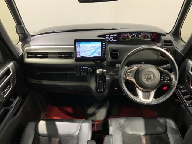 N-BOXカスタム G・EXターボホンダセンシング 最長5年保証 ワンオ-ナ- ナビVXU-195NBi TV Rカメラ CD録音 BTオ-ディオ DVD ETC LEDライト 両側電動ドア VSA クルコン アルミ スマ-トキ- 盗難防止装置 AAC(9枚目)